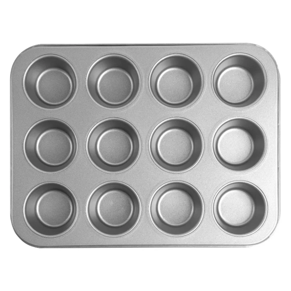 Smart Living Collection 12 Cup Mini Muffin Baking Utility Pans Lot of 3 New.